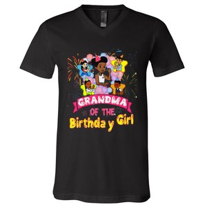 Grandma GracieS Corner Birthday Dolls Cute Party Gift V-Neck T-Shirt