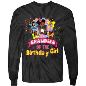 Grandma GracieS Corner Birthday Dolls Cute Party Gift Tie-Dye Long Sleeve Shirt