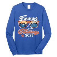 Grannys Gone Cruising Family Cruise Squad Vacation Quote Cool Gift Long Sleeve Shirt