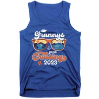 Grannys Gone Cruising Family Cruise Squad Vacation Quote Cool Gift Tank Top