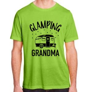 Glamping Grandma Camping Caravan Trailer Great Gift Adult ChromaSoft Performance T-Shirt