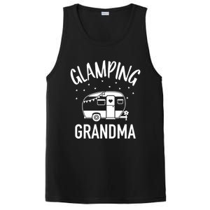 Glamping Grandma Camping Caravan Trailer Great Gift PosiCharge Competitor Tank