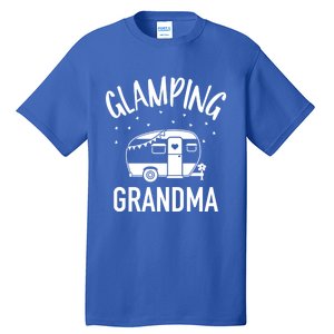 Glamping Grandma Camping Caravan Trailer Great Gift Tall T-Shirt