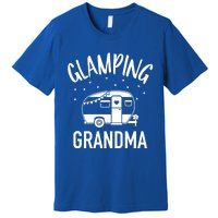 Glamping Grandma Camping Caravan Trailer Great Gift Premium T-Shirt