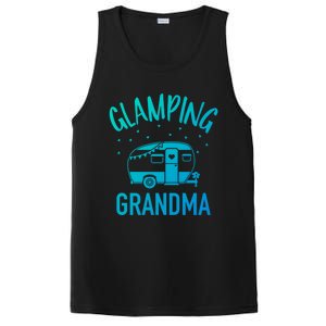 Glamping Grandma Camping Caravan Trailer Great Gift PosiCharge Competitor Tank