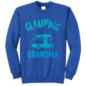 Glamping Grandma Camping Caravan Trailer Great Gift Sweatshirt