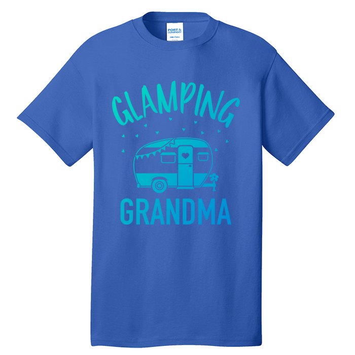 Glamping Grandma Camping Caravan Trailer Great Gift Tall T-Shirt