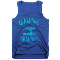 Glamping Grandma Camping Caravan Trailer Great Gift Tank Top