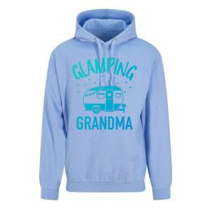 Glamping Grandma Camping Caravan Trailer Great Gift Unisex Surf Hoodie