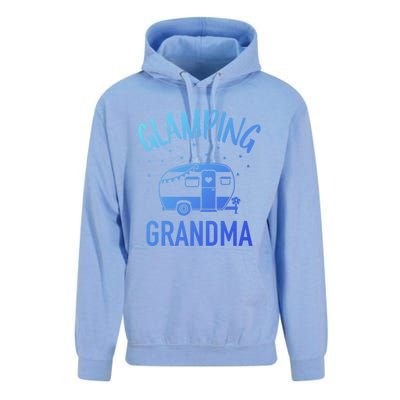 Glamping Grandma Camping Caravan Trailer Great Gift Unisex Surf Hoodie