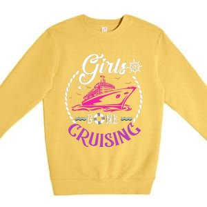 Girl Gone Cruising Matching Group Matching Team Vacation Premium Crewneck Sweatshirt