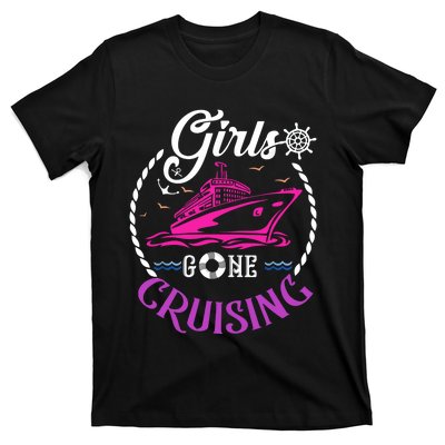 Girl Gone Cruising Matching Group Matching Team Vacation T-Shirt