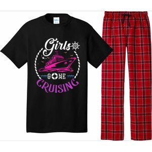 Girl Gone Cruising Matching Group Matching Team Vacation Pajama Set