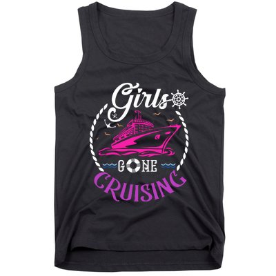 Girl Gone Cruising Matching Group Matching Team Vacation Tank Top