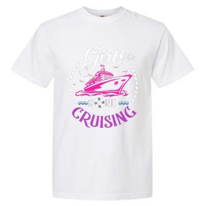 Girl Gone Cruising Matching Group Matching Team Vacation Garment-Dyed Heavyweight T-Shirt