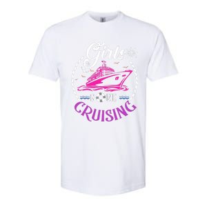 Girl Gone Cruising Matching Group Matching Team Vacation Softstyle CVC T-Shirt