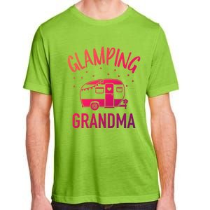 Glamping Grandma Camping Caravan Trailer Great Gift Adult ChromaSoft Performance T-Shirt