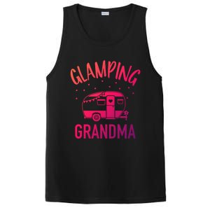 Glamping Grandma Camping Caravan Trailer Great Gift PosiCharge Competitor Tank