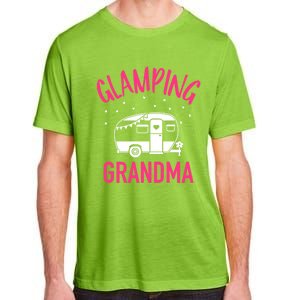 Glamping Grandma Camping Caravan Trailer Gift Adult ChromaSoft Performance T-Shirt