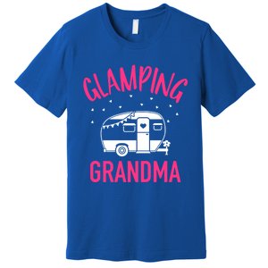 Glamping Grandma Camping Caravan Trailer Gift Premium T-Shirt