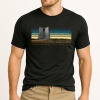 Georgia Guidestones Depopulation Written In Stone Retro Cooling Performance Crew T-Shirt
