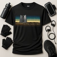 Georgia Guidestones Depopulation Written In Stone Retro Cooling Performance Crew T-Shirt