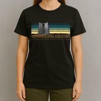 Georgia Guidestones Depopulation Written In Stone Retro T-Shirt