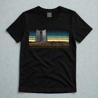 Georgia Guidestones Depopulation Written In Stone Retro T-Shirt
