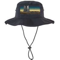 Georgia Guidestones Depopulation Written In Stone Retro Bucket Hat