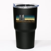 Georgia Guidestones Depopulation Written In Stone Retro Tumbler