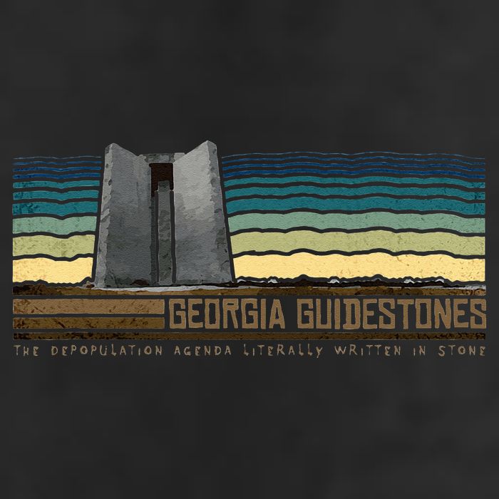 Georgia Guidestones Depopulation Written In Stone Retro Hat