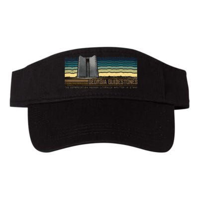 Georgia Guidestones Depopulation Written In Stone Retro Visor