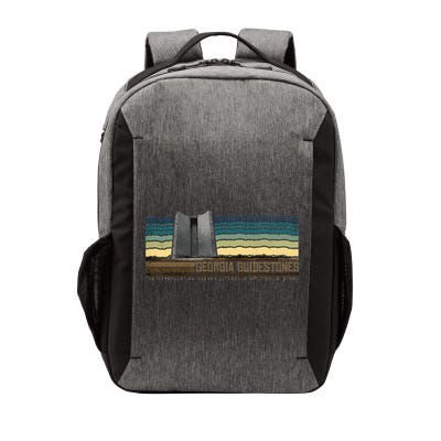 Georgia Guidestones Depopulation Written In Stone Retro Vector Backpack
