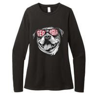 Ga Georgia Dog Sport Lovers Womens CVC Long Sleeve Shirt