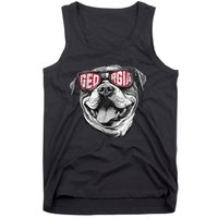 Ga Georgia Dog Sport Lovers Tank Top