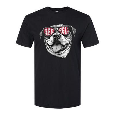 Ga Georgia Dog Sport Lovers Softstyle® CVC T-Shirt