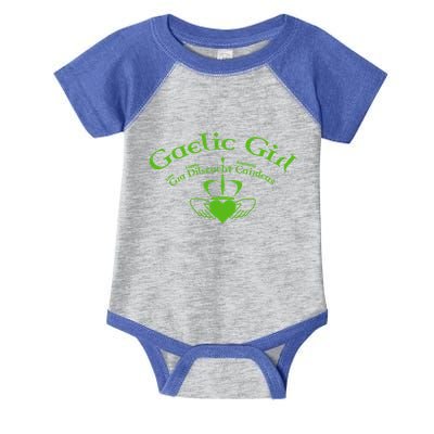 Gaelic Gra Dilseacht Cairdeas Claddagh Gift Infant Baby Jersey Bodysuit