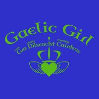 Gaelic Gra Dilseacht Cairdeas Claddagh Gift Women's V-Neck T-Shirt