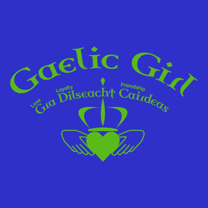 Gaelic Gra Dilseacht Cairdeas Claddagh Gift Women's V-Neck T-Shirt