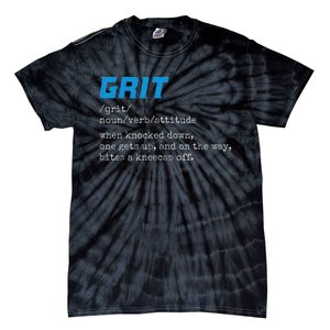 Grit Grit Definition Funny Grit Detroit Tie-Dye T-Shirt