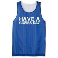 Geologist Gneiss Day Geology Great Gift Mesh Reversible Basketball Jersey Tank