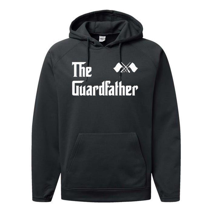 Guardfather Guard Dad Army & Military Performance Fleece Hoodie