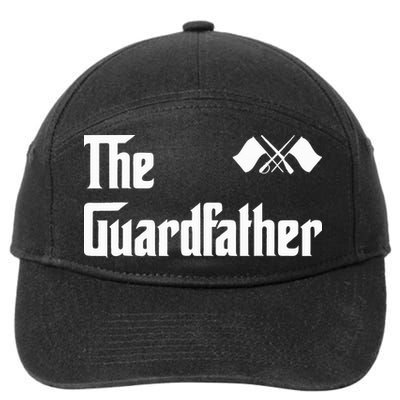 Guardfather Guard Dad Army & Military 7-Panel Snapback Hat
