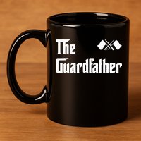 Guardfather Guard Dad Army & Military 11oz C Handle Ceramic Mug