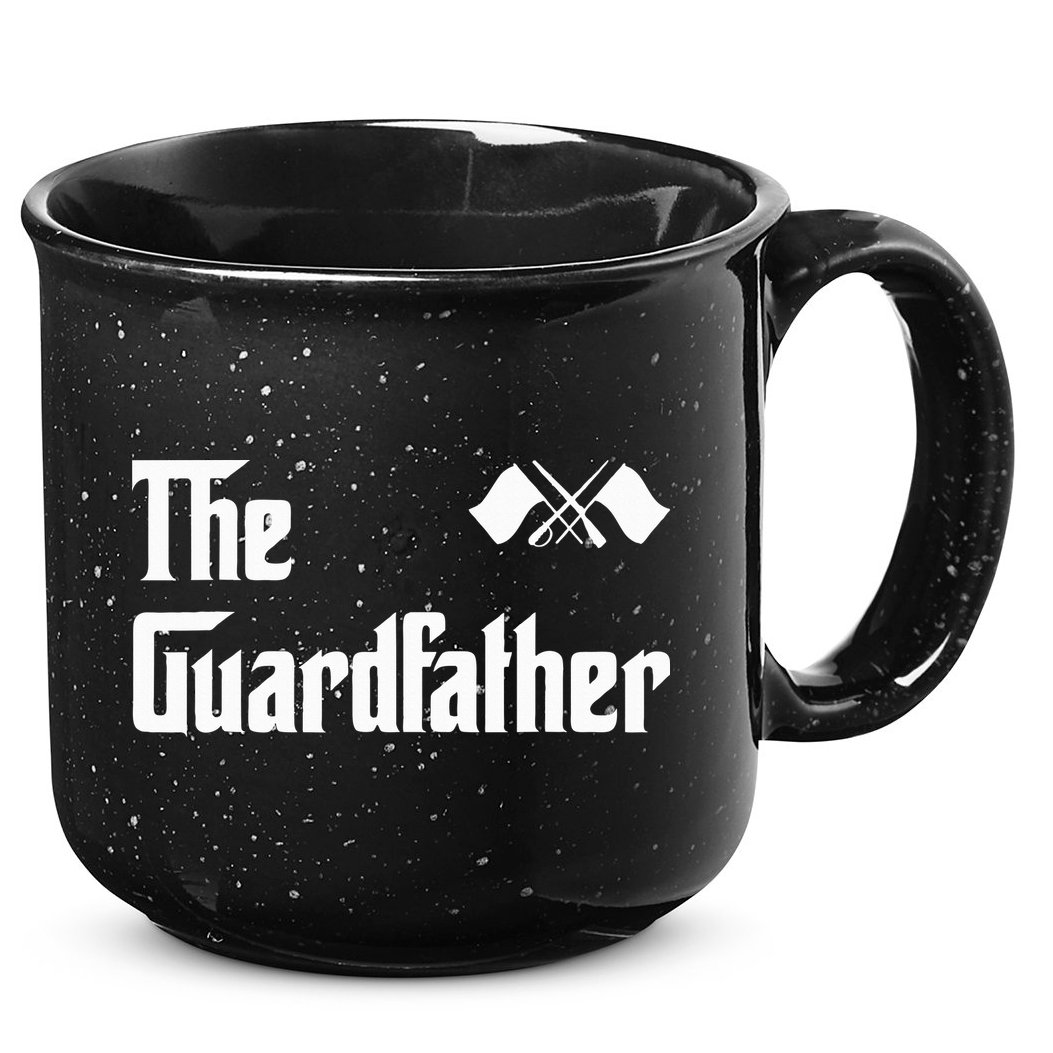 Guardfather Guard Dad Army & Military 15oz Campfire Ceramic Mug