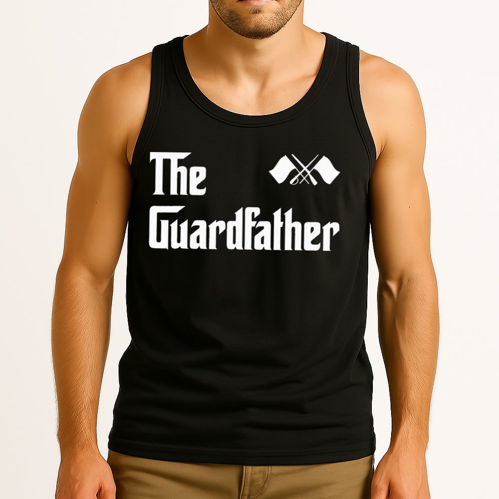 Guardfather Guard Dad Army & Military Tank Top