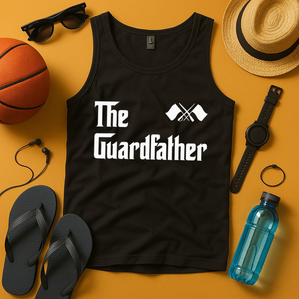 Guardfather Guard Dad Army & Military Tank Top