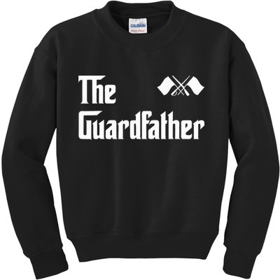 Guardfather Guard Dad Army & Military Kids Sweatshirt