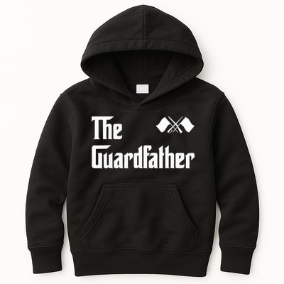 Guardfather Guard Dad Army & Military Kids Hoodie