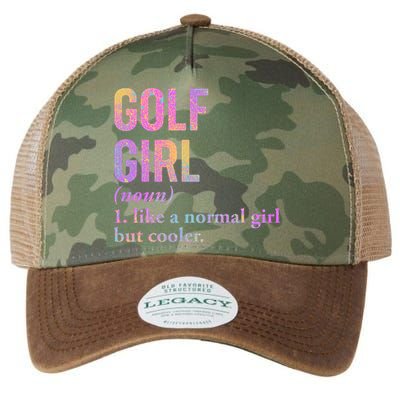 Golf Girl Definition Legacy Tie Dye Trucker Hat